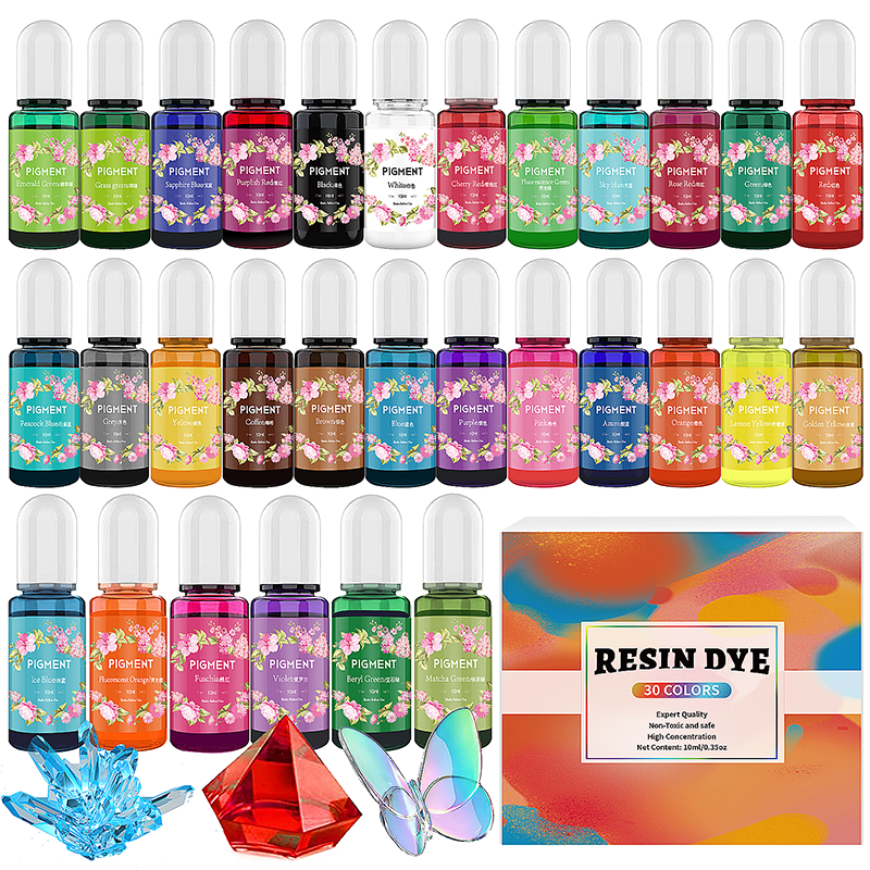 Soap Making Vendors - Epoxy Resin Pigment Kits Candle Dye