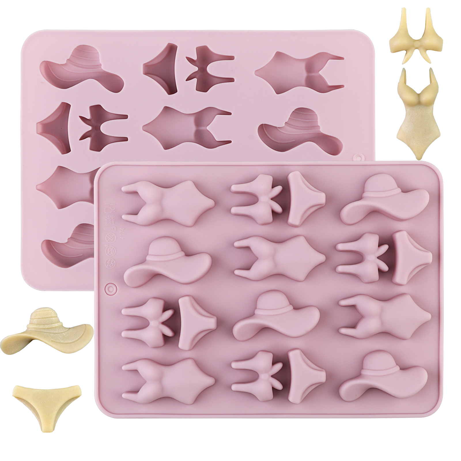 Soap Making Supplies - A Summer-Themed Beach Bikini Mold, Swimsuit