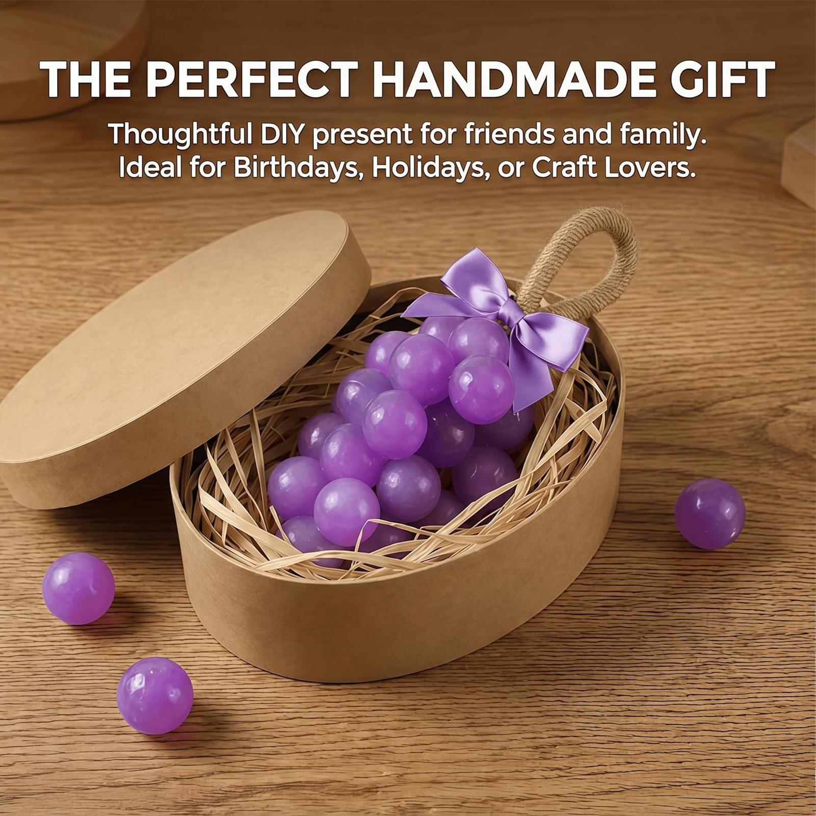 Soap Making Vendors - Grape Soap Mold Easy-Release Food-Grade Craft
