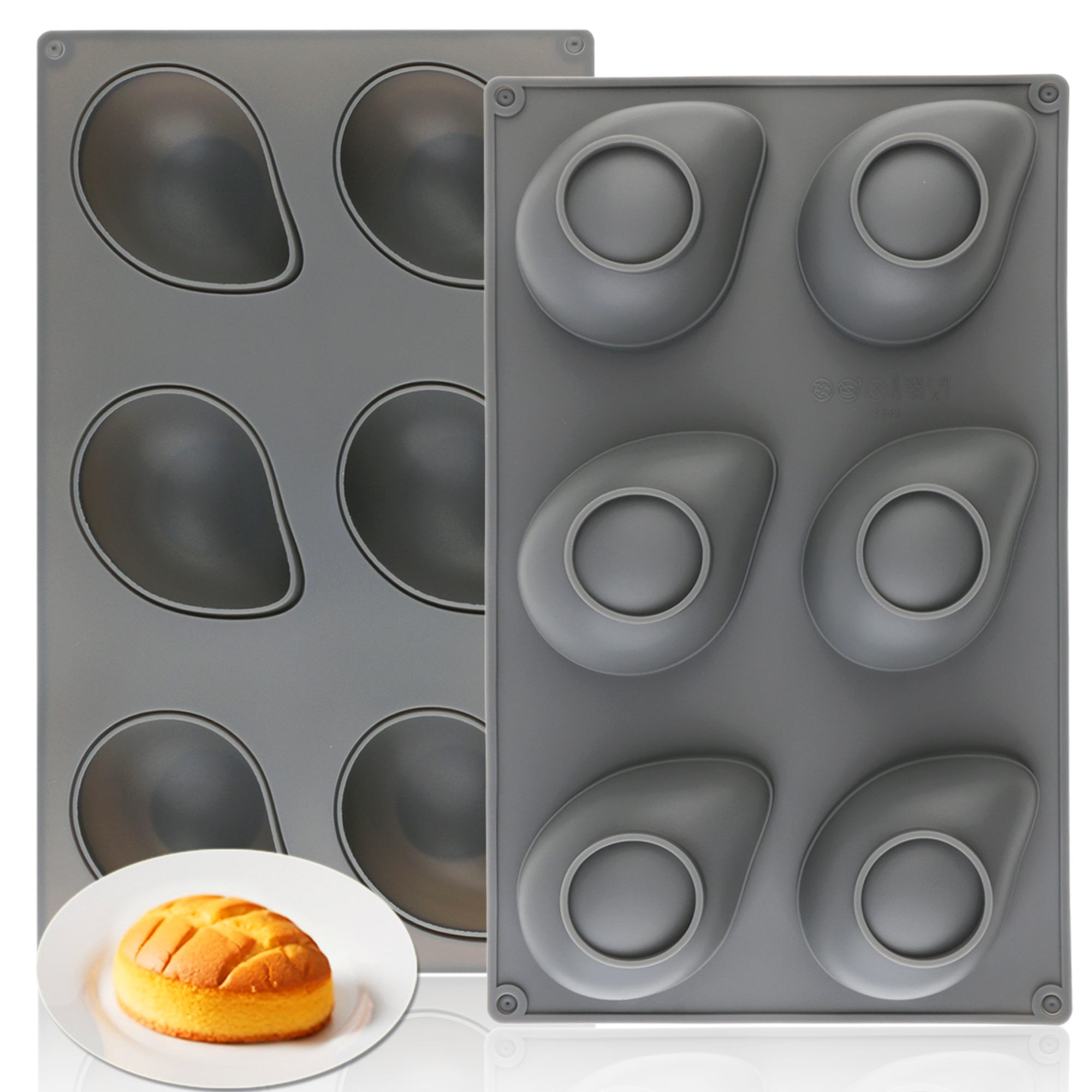 1pcs Gray Thick Silicone Mouss – обзор и цена Soap Making Vendors