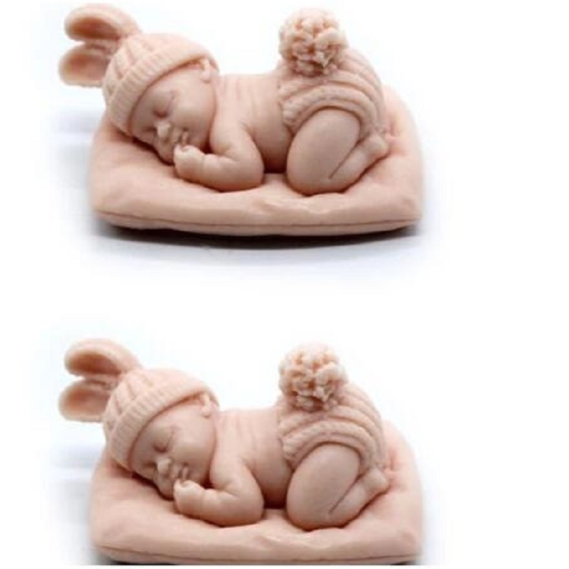 3D Sleep Baby Candle Silicone  – обзор и цена Soap Making Kit For Kids