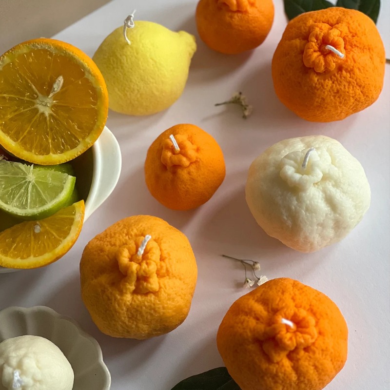 Orange Fruit Candle Mold DIY S – обзор и цена Soap Making Gel
