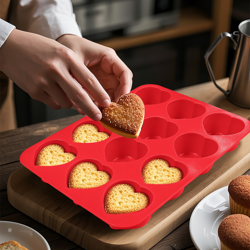 Silicone Heart Molds for Choco – обзор и цена Soap Making Supplies