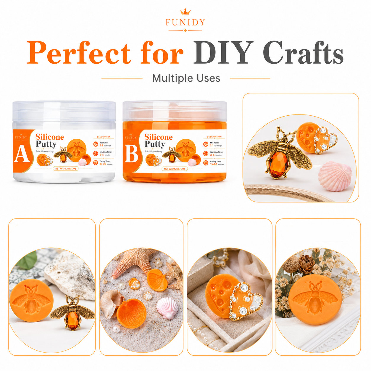 SILICONE PUTTY Making Kit, Fas – обзор и цена Soap Making Ideas