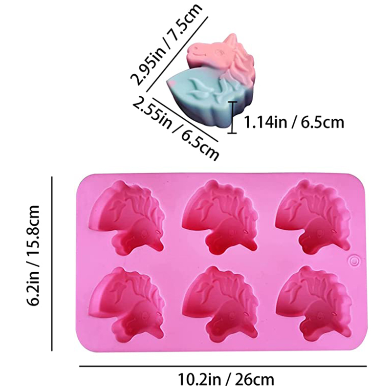 Unicorn Silicone Mold For Baki – обзор и цена Soap Making Kit For Kids
