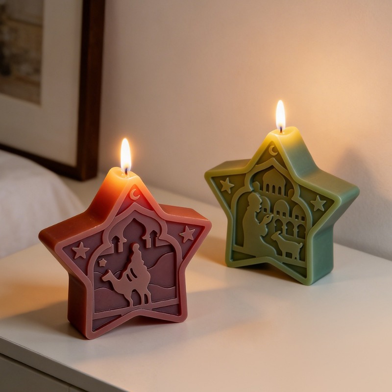 mosque candle mold soft star m – обзор и цена Soap Making Gel