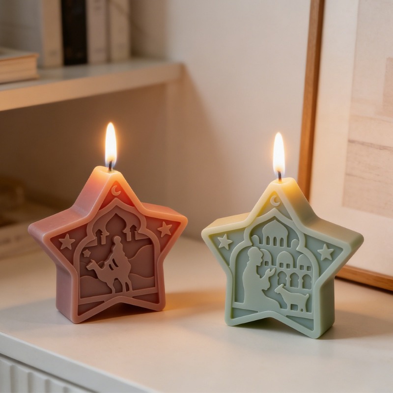 mosque candle mold soft star m – обзор и цена Soap Making Gel