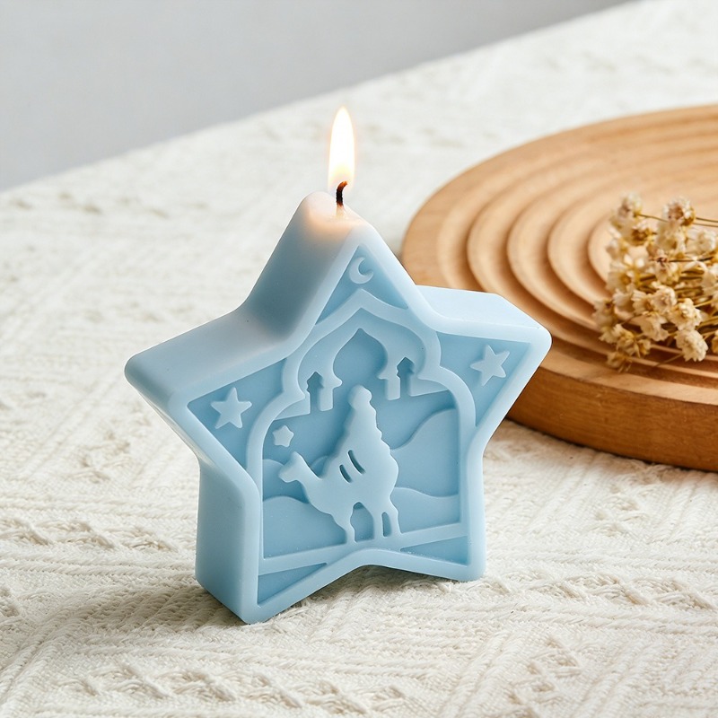 mosque candle mold soft star m – обзор и цена Soap Making Gel