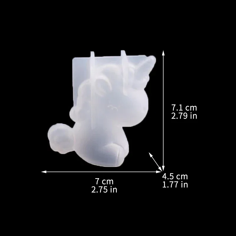 3D Geometric Silicone Unicorn  – обзор и цена Soap Making Vendors