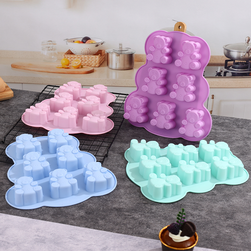Silicone Gummy Bear Molds,Jell – обзор и цена Soap Making Ideas