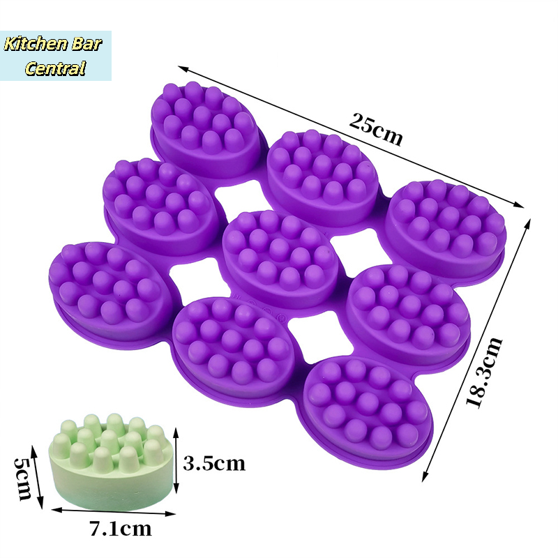【3d Silicone Soap Mold Massage – обзор и цена Soap Making Vendors