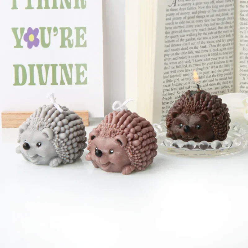 3D Cute Hedgehog Silicone Mold – обзор и цена Soap Making Gel