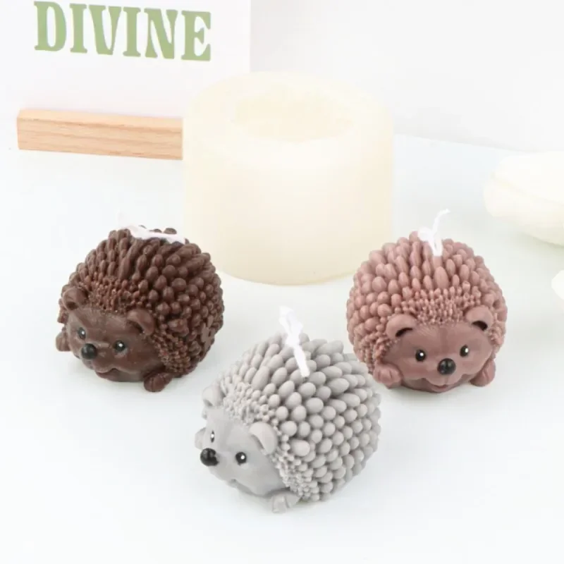 3D Cute Hedgehog Silicone Mold – обзор и цена Soap Making Gel