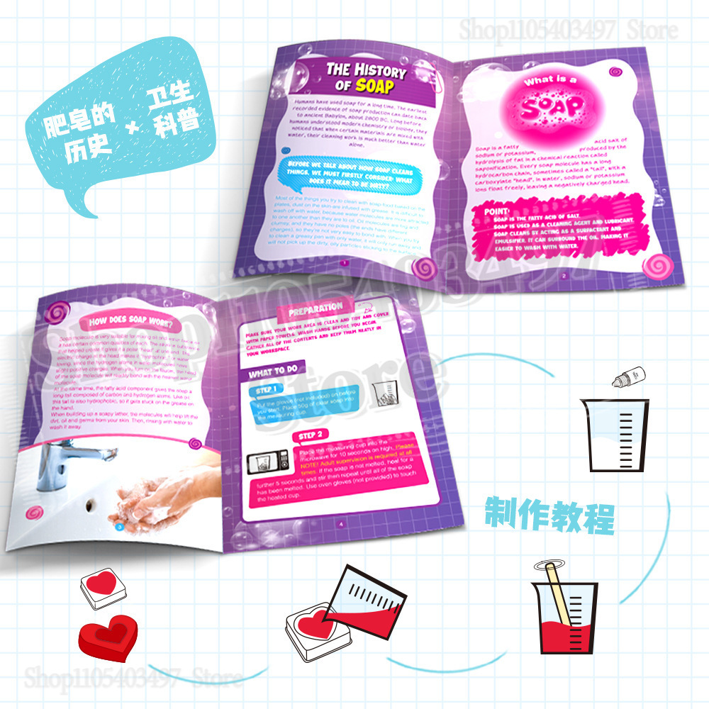 Multiple Styles Kids DIY Soap  – обзор и цена Soap Making Kit For Kids