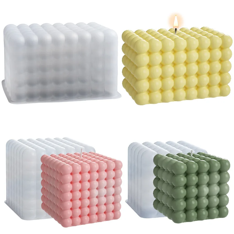 Large Bubble Cube Candles Sili – обзор и цена Soap Making Gel