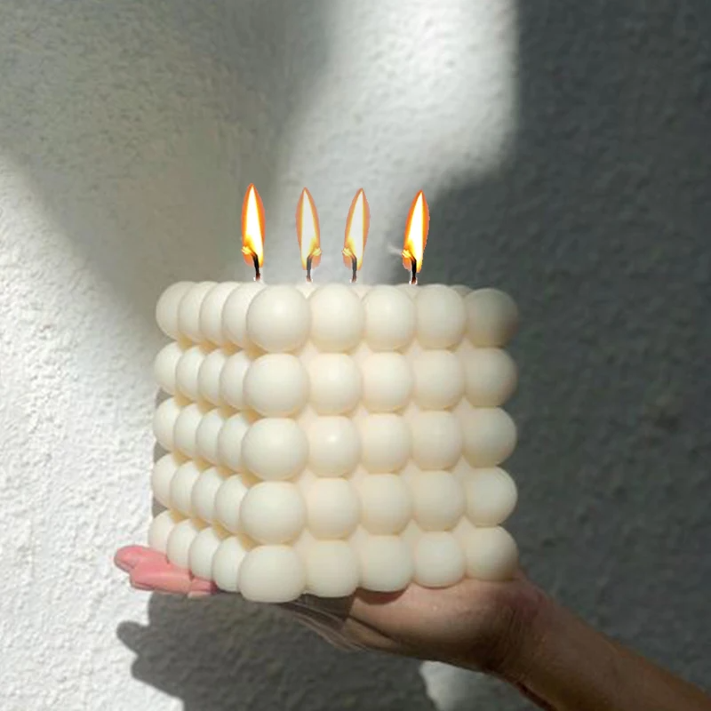Large Bubble Cube Candles Sili – обзор и цена Soap Making Gel