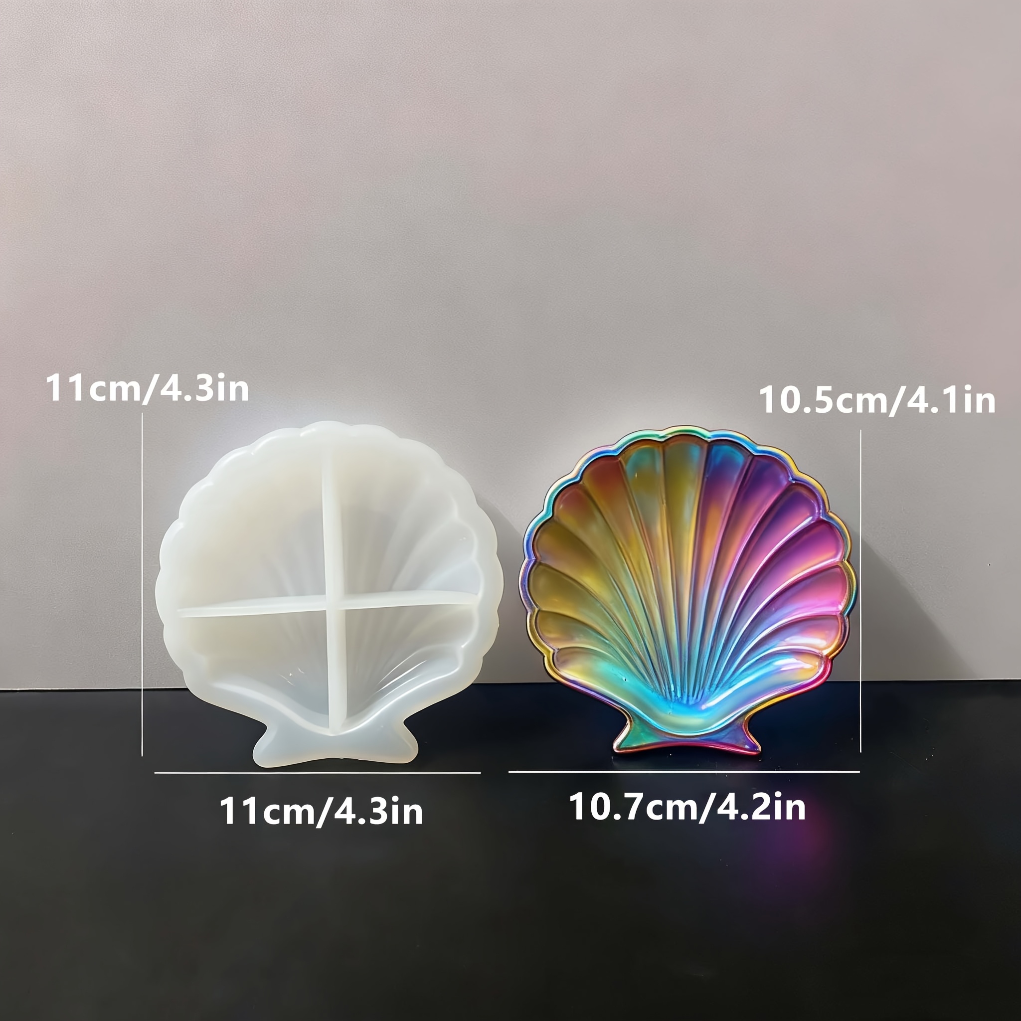 1 piece of silicone shell resi – обзор и цена Soap Making Supplies