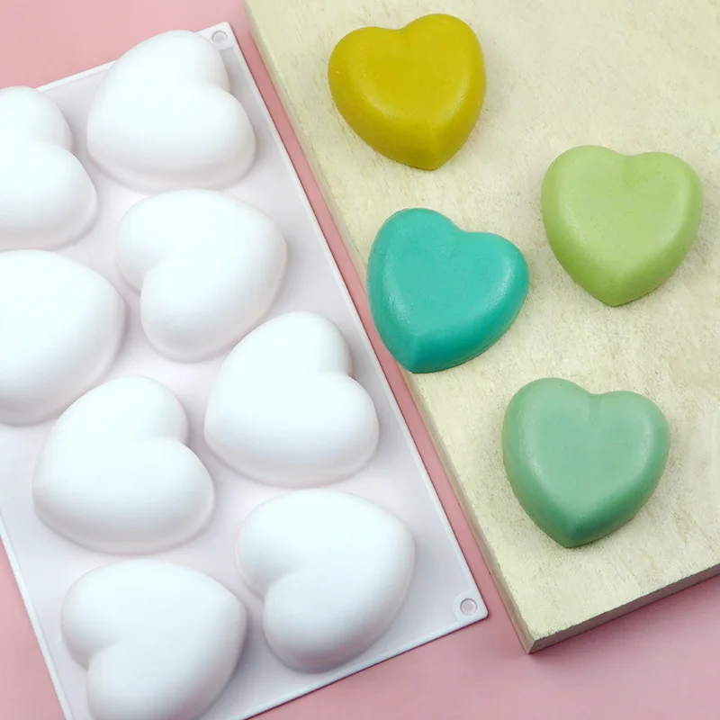 Love Heart Silicone Soap Mold  – обзор и цена Soap Making Vendors