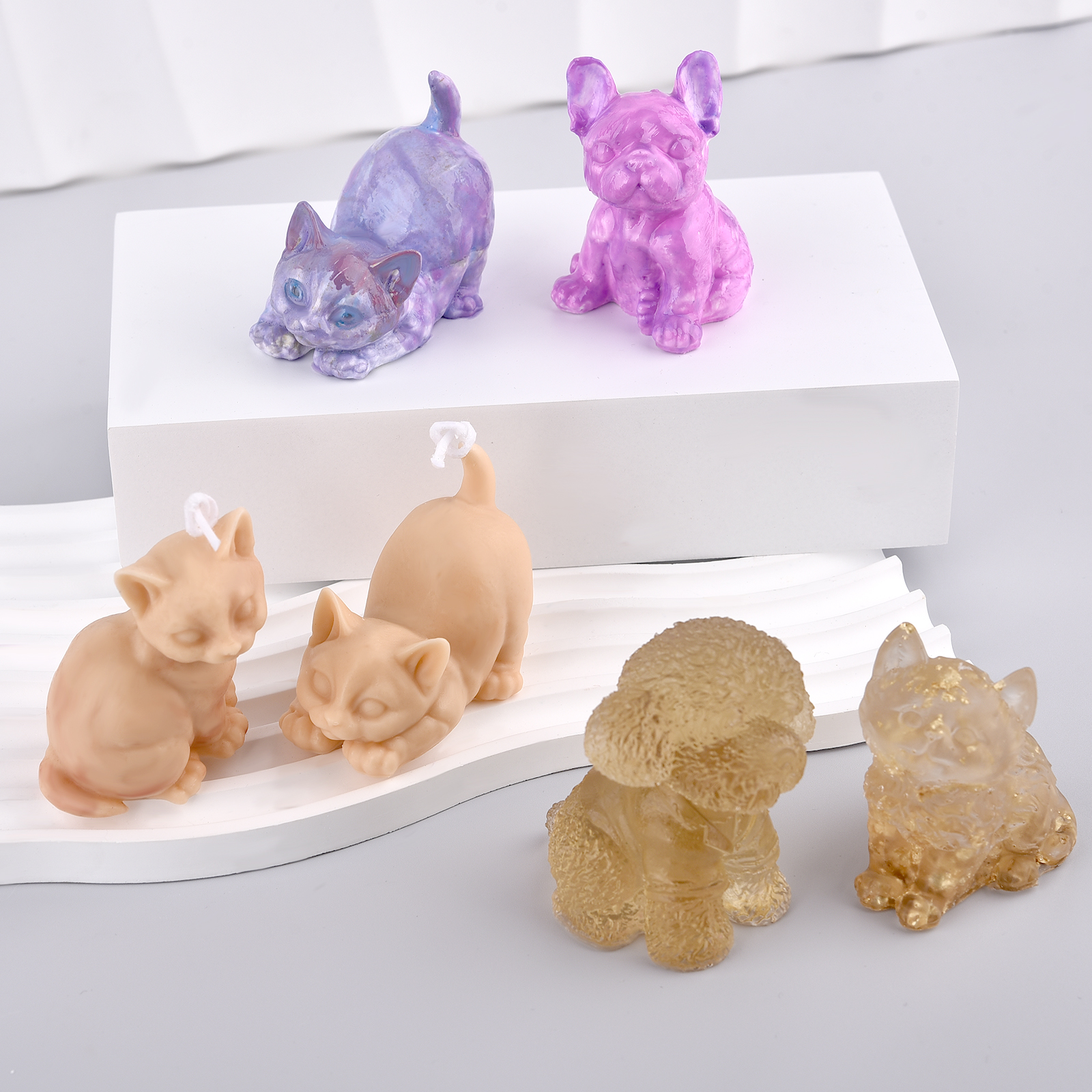 3D Dogs Cats Silicone Mold For – обзор и цена Soap Making Supplies