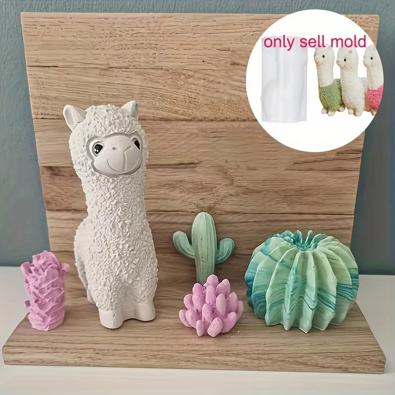 New DIY Cute Cartoon Alpaca Si – обзор и цена Soap Making Gel