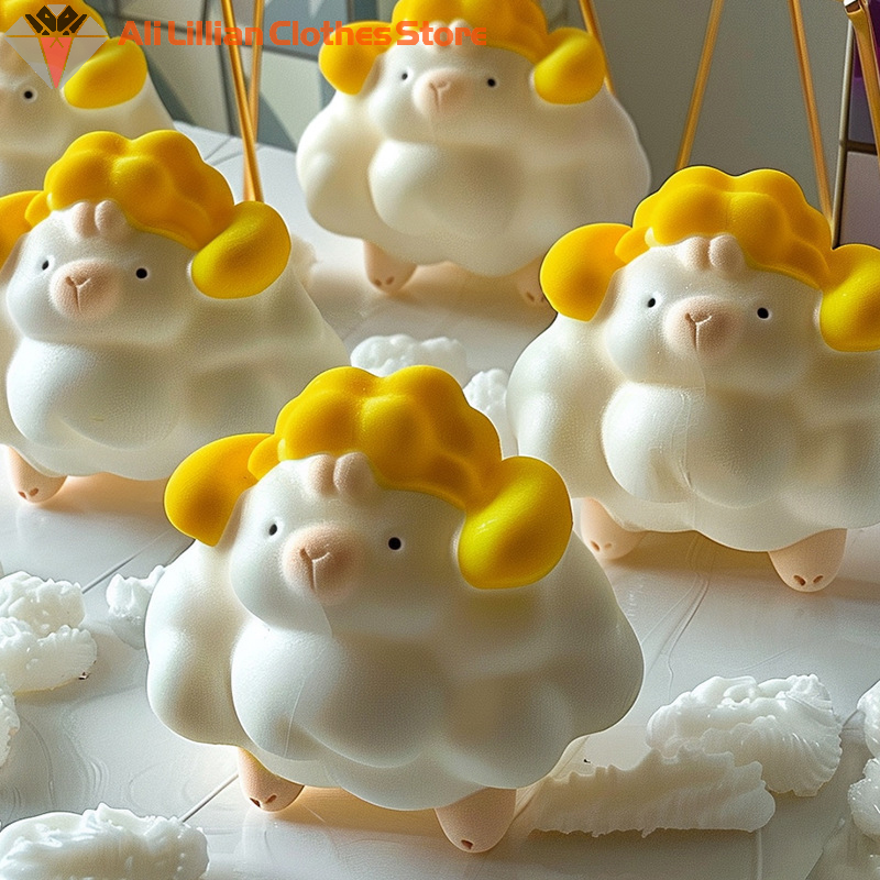 3D Sheep Shape Jelly Mold Kitc – обзор и цена Soap Making Supplies