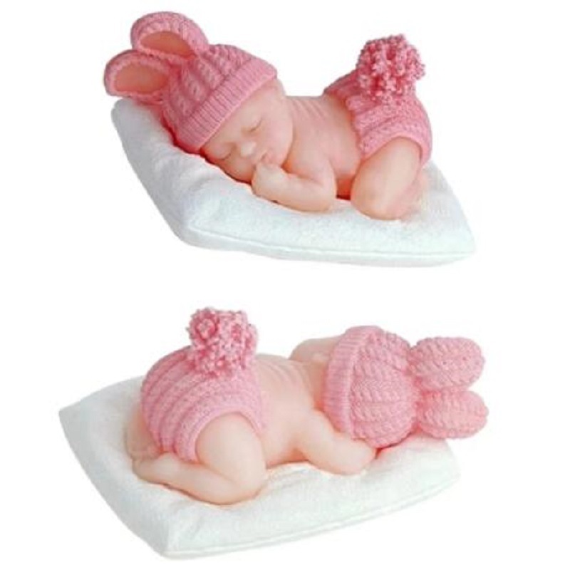 3D Sleep Baby Candle Silicone  – обзор и цена Soap Making Kit For Kids