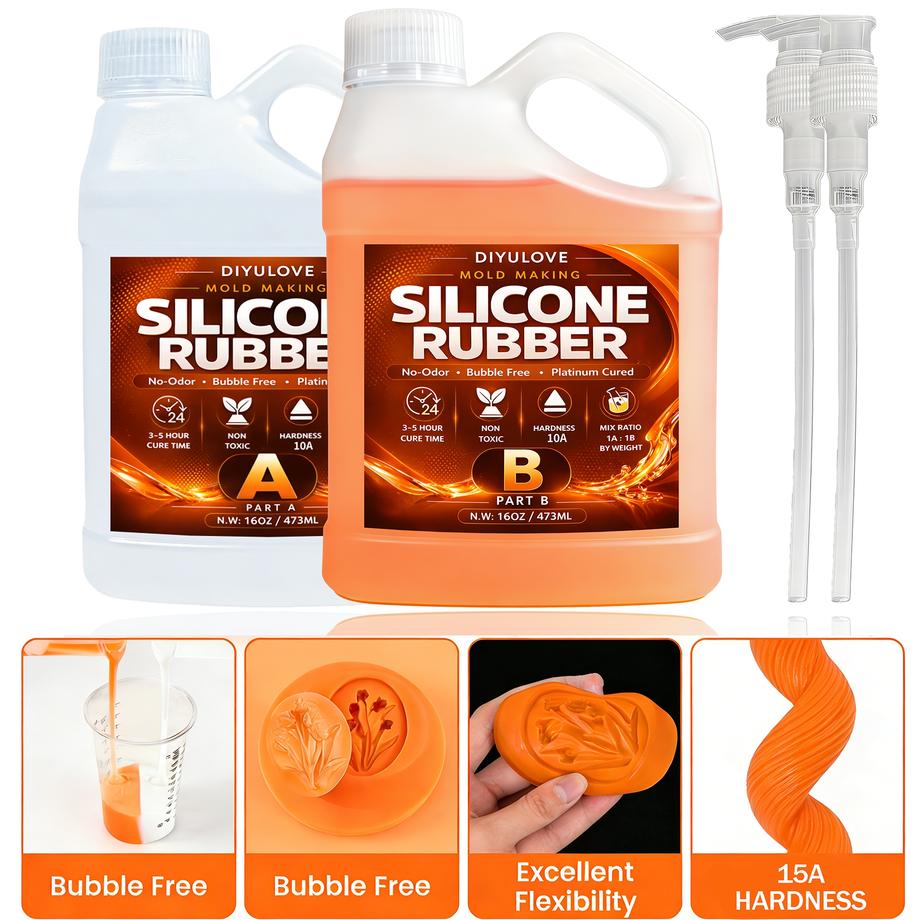 Liquid Silicone Rubber Kit,Hig – обзор и цена Soap Making Ideas