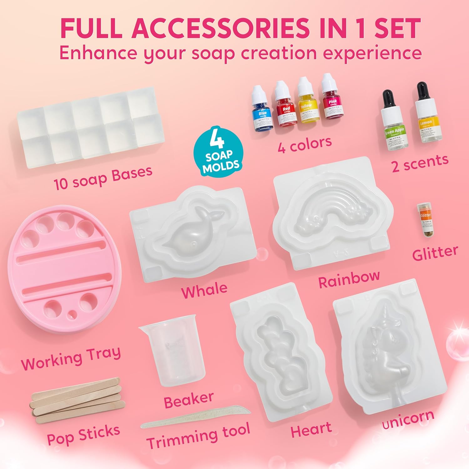 JOYFY Unicorn Soap Making Kit  – обзор и цена Soap Making Kit For Kids