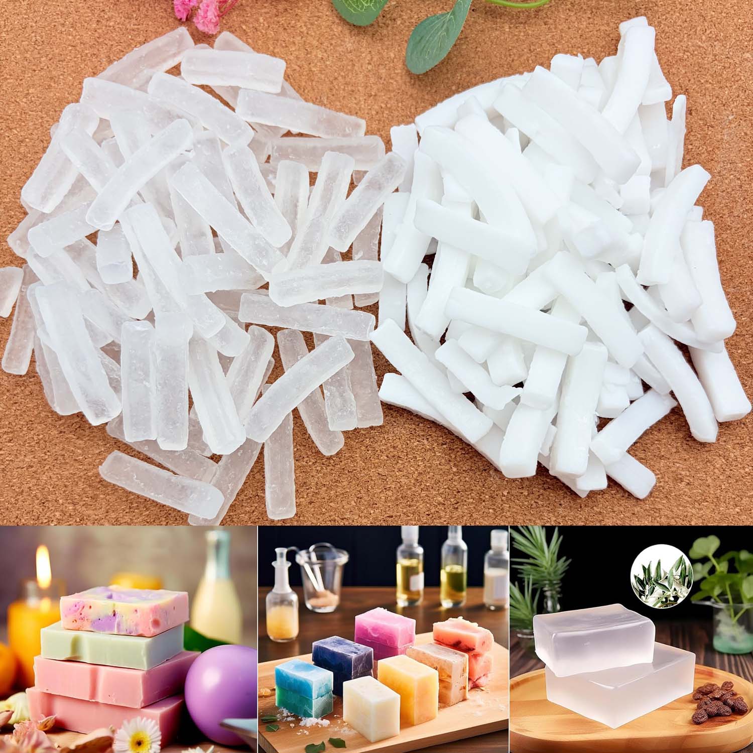 250G of Clear Soap Base Soap M – обзор и цена Soap Making Kit Organic