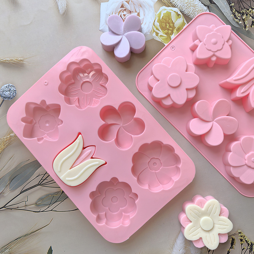 kinds Flower Silicone Molds Di – обзор и цена Soap Making Vendors