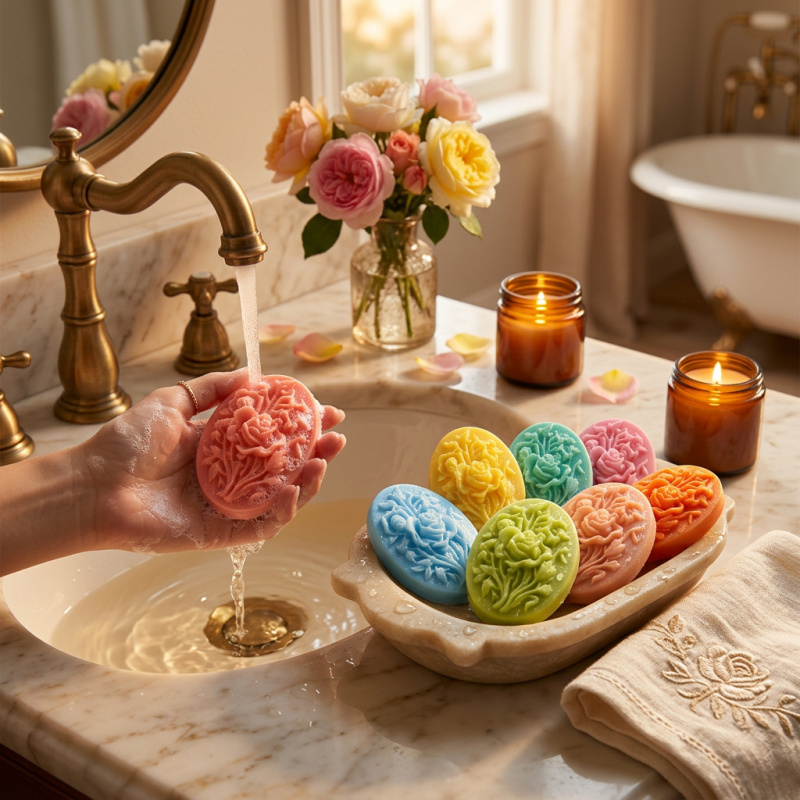 4 Silicone mold with flower sh – обзор и цена Soap Making Vendors