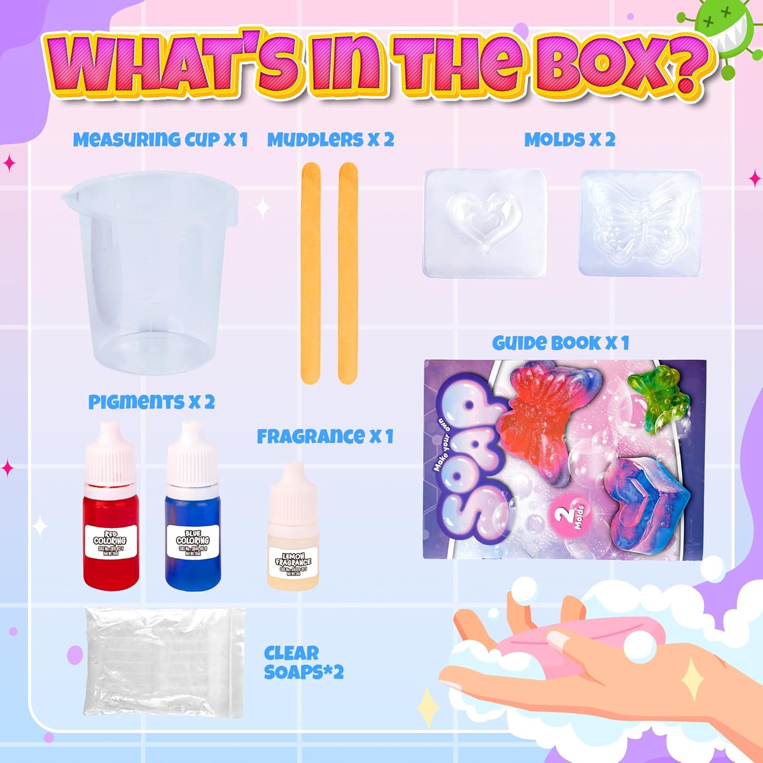 Soap Making Kit for Kids Easte – обзор и цена Soap Making Kit For Kids