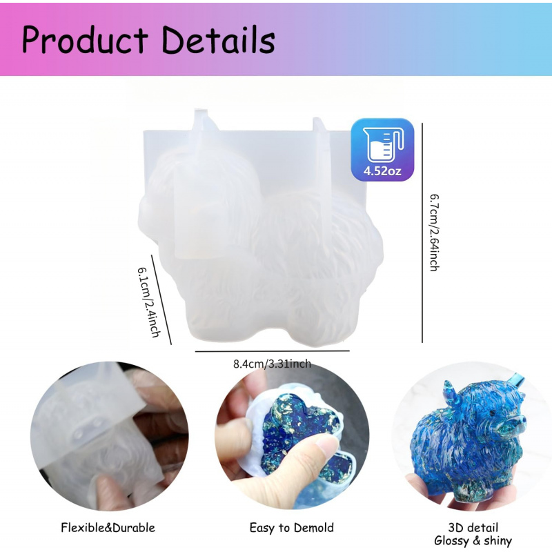 1 Pieces3DSilicone mold in the – обзор и цена Soap Making Gel