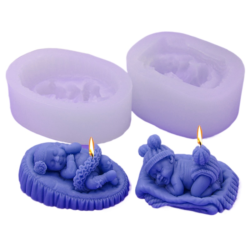 Cute Baby Silicone Candle Mold – обзор и цена Soap Making Kit For Kids