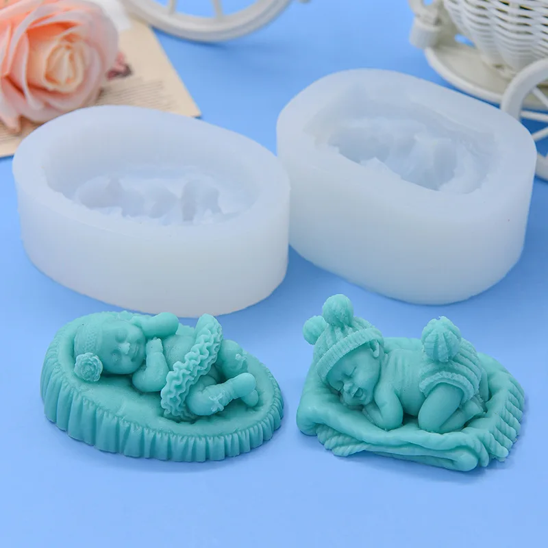 Cute Baby Silicone Candle Mold – обзор и цена Soap Making Kit For Kids