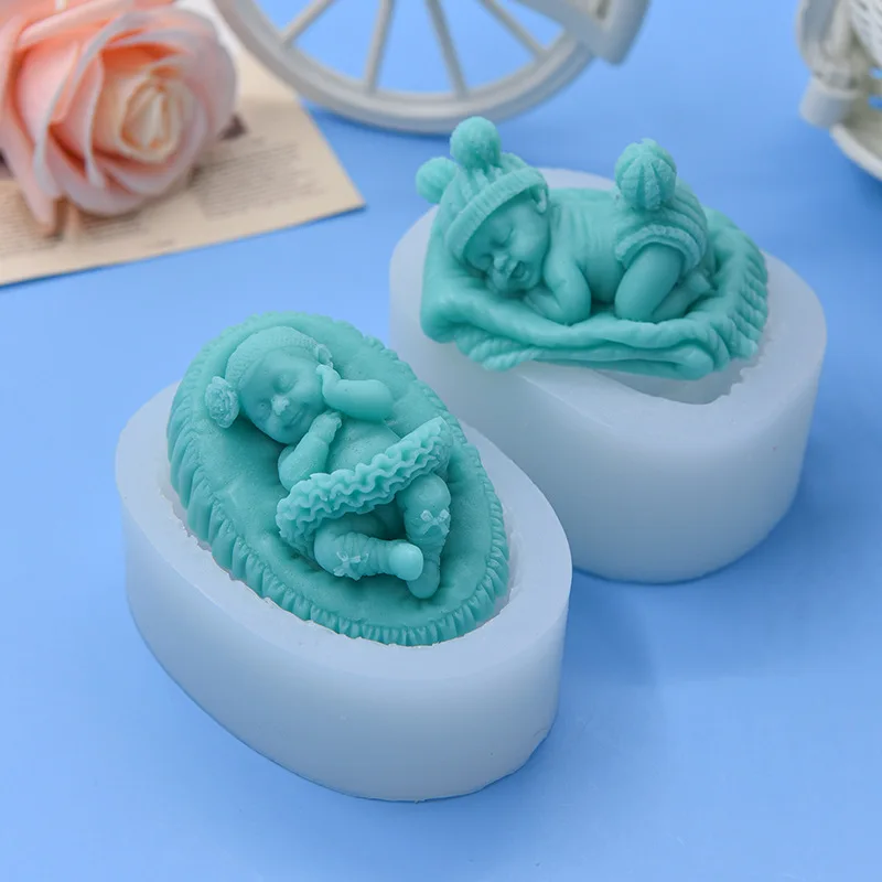 Cute Baby Silicone Candle Mold – обзор и цена Soap Making Kit For Kids