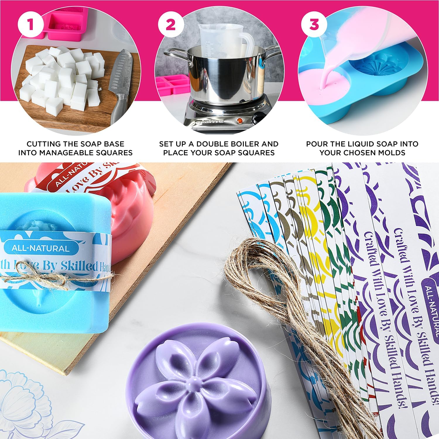 Soap Making Kit with Melt Pour – обзор и цена Soap Making Kit For Kids