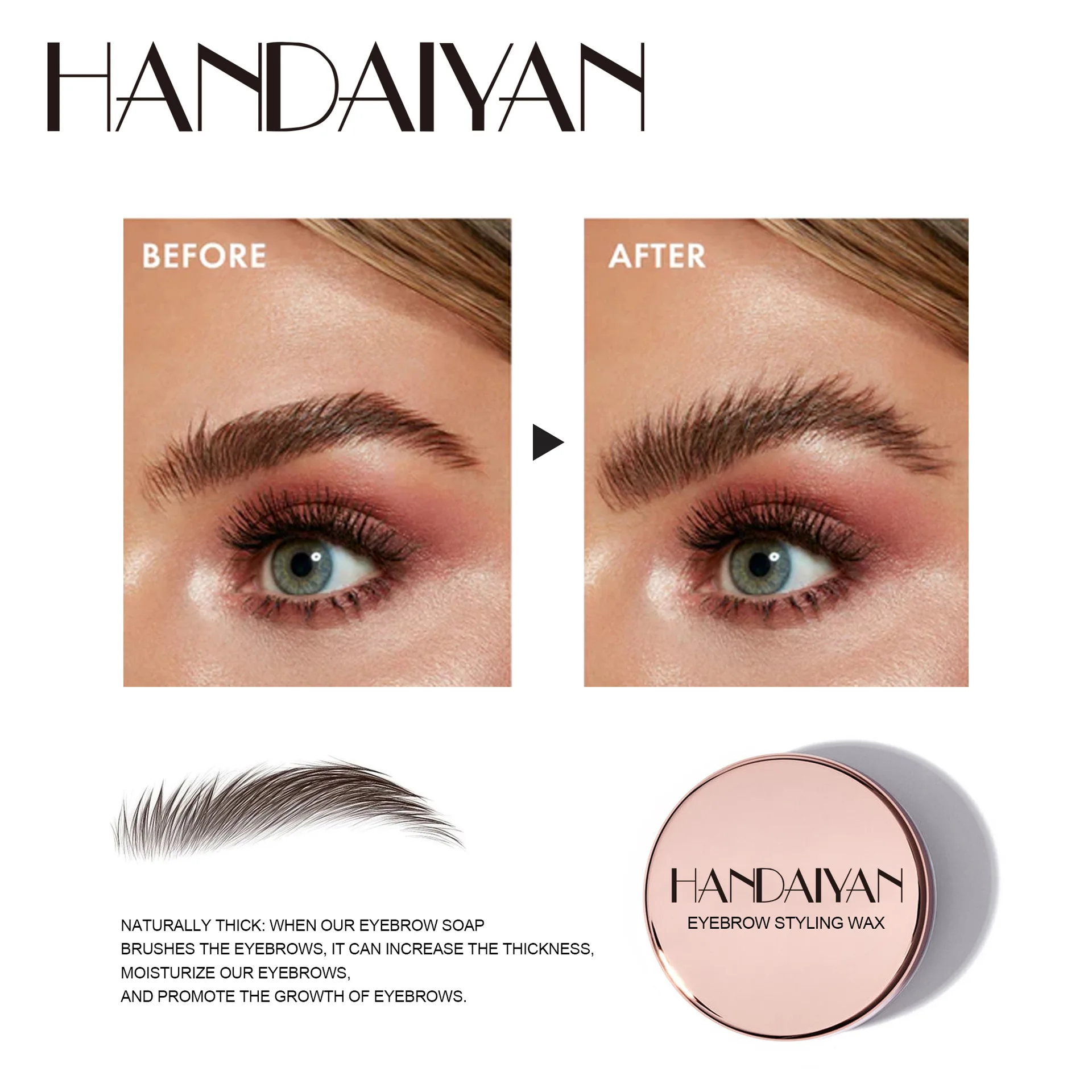 Women's Transparent Pomade Eye – обзор и цена Soap Making Gel
