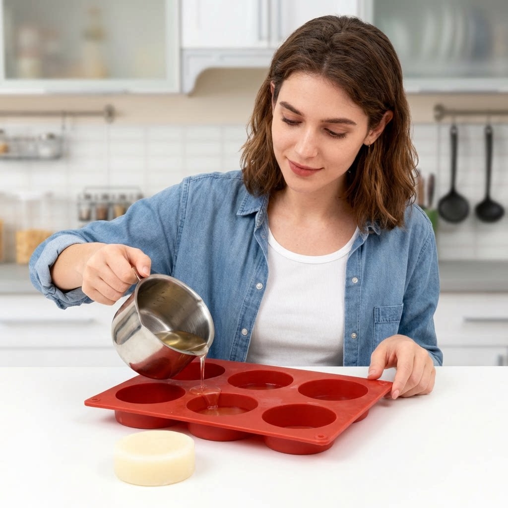 Round Silicone Soap Mold DIY H – обзор и цена Soap Making Vendors