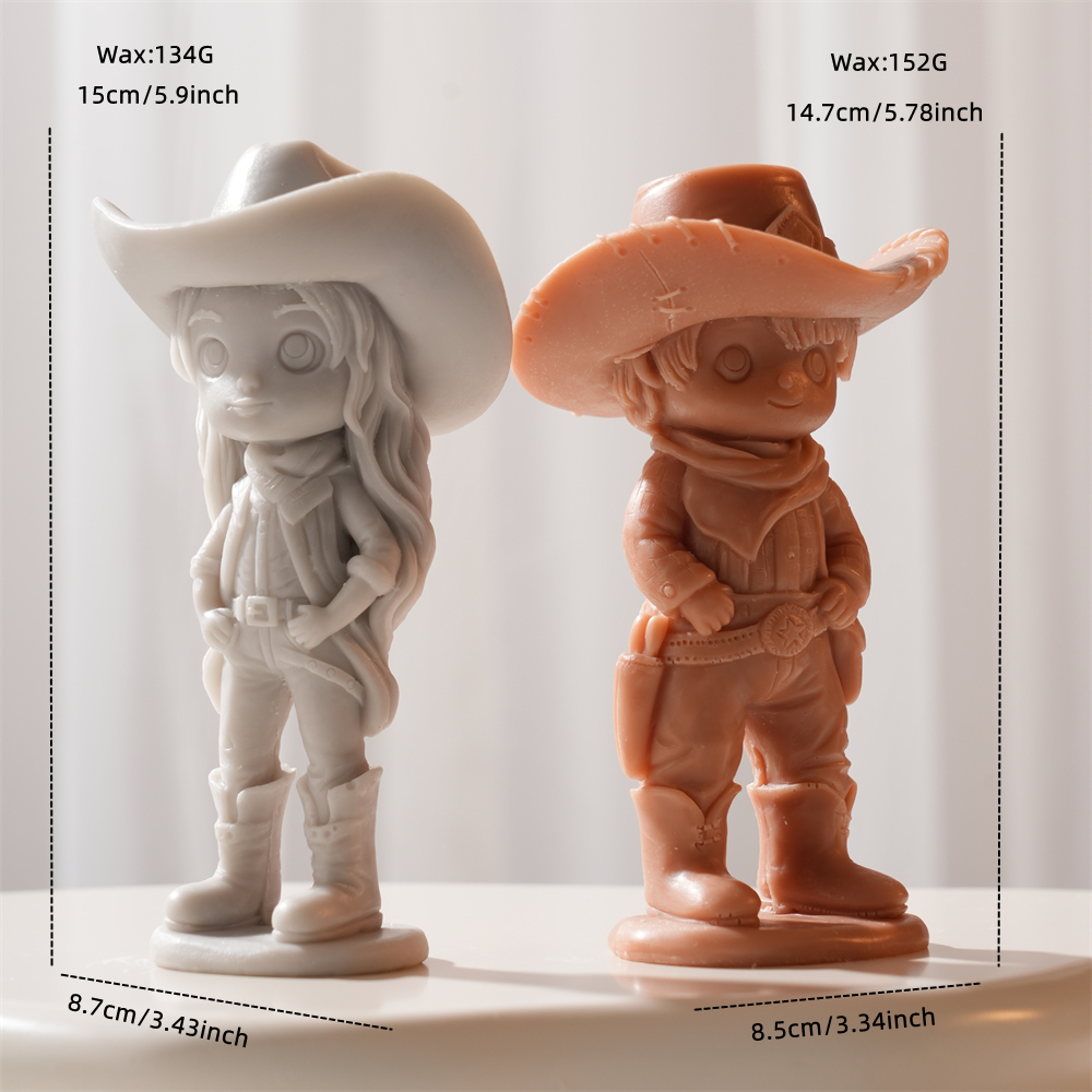 Cowgirl Candle Silicone Mold C – обзор и цена Soap Making Kit For Kids