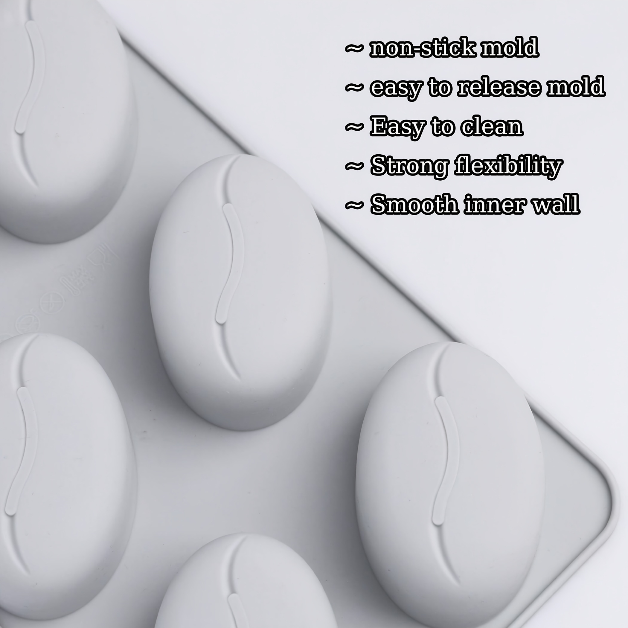 Silicone Mold for Coffee Beans – обзор и цена Soap Making Vendors