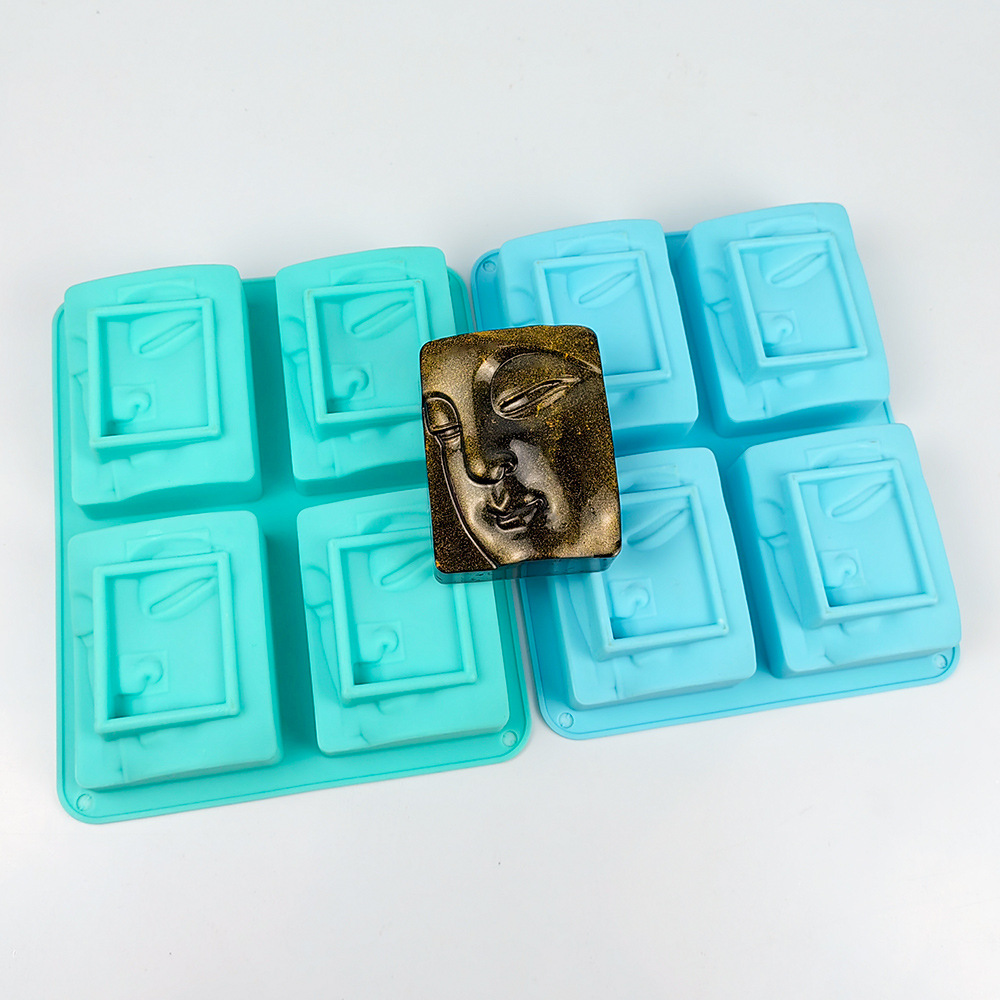 4 Holes Buddha Portrait Soap M – обзор и цена Soap Making Vendors