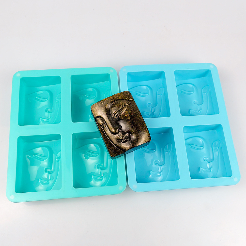 4 Holes Buddha Portrait Soap M – обзор и цена Soap Making Vendors